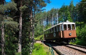 Rittner Bahnl - zur Haltestelle vom Untertrotnerhof nur wenige Gehminuten und dank RittenCard fahren unsere Gäste kostenlos damit