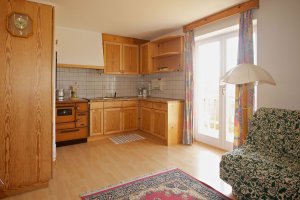 sonnige Wohnküche Ferienwohnung