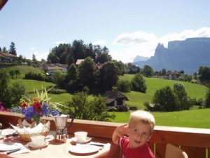Der Ausblick vom Balkon - Frei schweift der Blick
