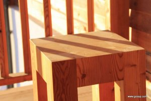 Designerhocker selbstgemacht